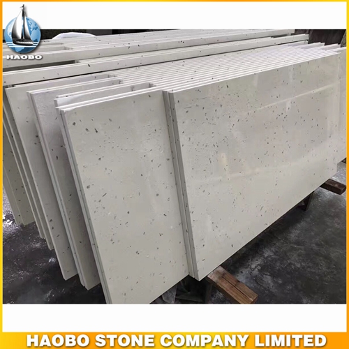 Crystal White Quartz Vanity Top Crystal White Quartz Vanity Top