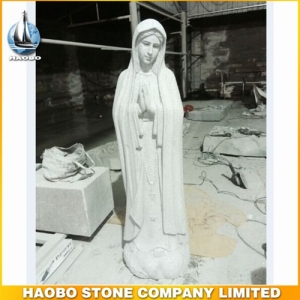 Stone Carving Mother Mary Sculpture