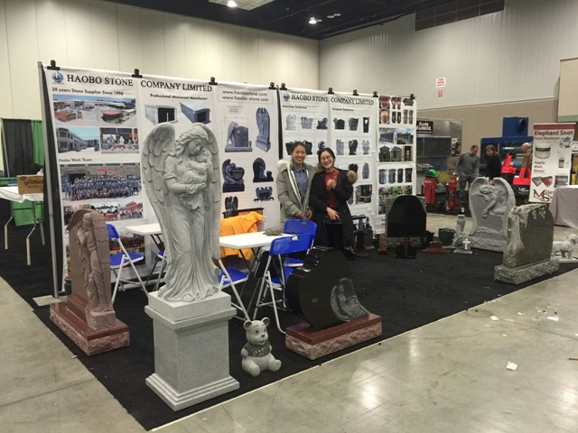Haobo stone has attended 2017 Monument Industry Show