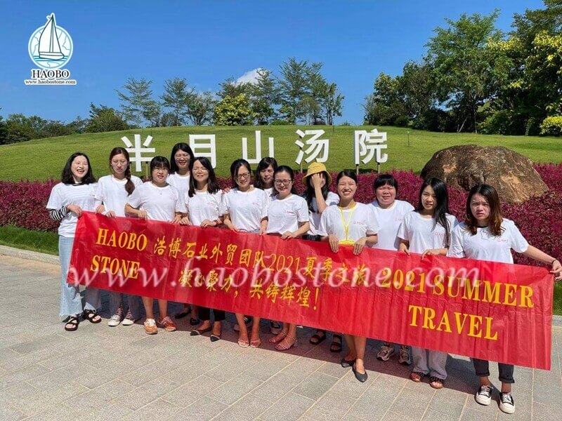 Haobo Stone Foreign Trade Department 2021 Summer Family Trip