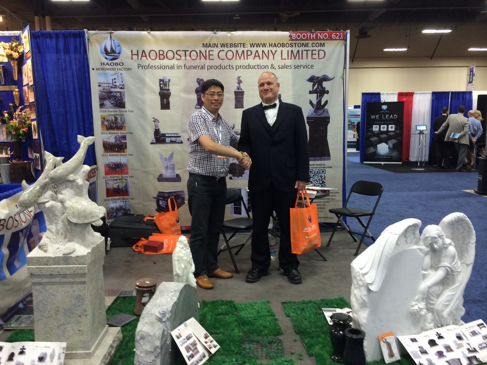 Haobo had attended 2014 Monument Industry Show