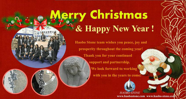 Haobo stone team wishes you a Merry Christmas!