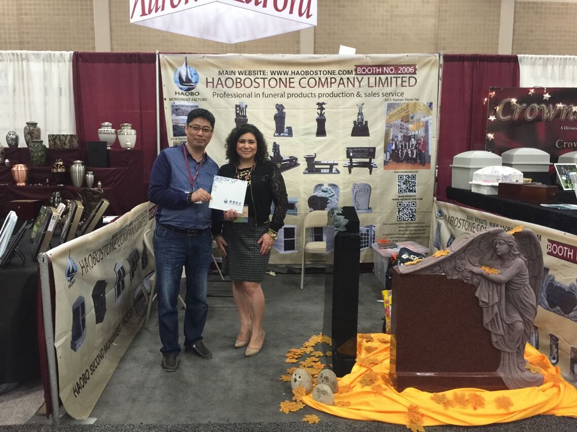 Haobo had attended 2015 Monument Industry Show