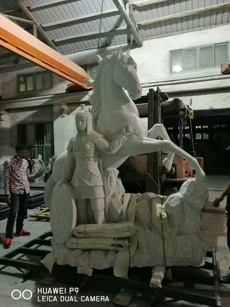 Horse Stone Sculpture