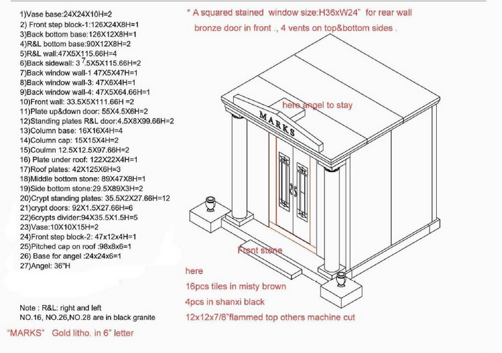 Mausoleum Drawing