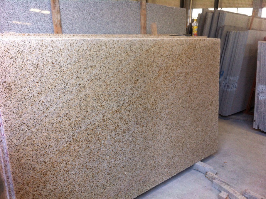 Tiger Skin White Granite Slab