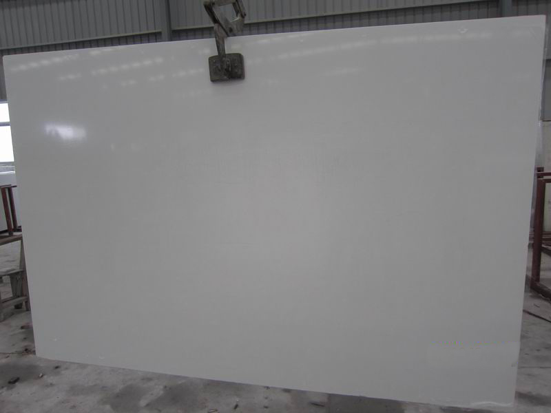 Snow White Artificial Stone Slab