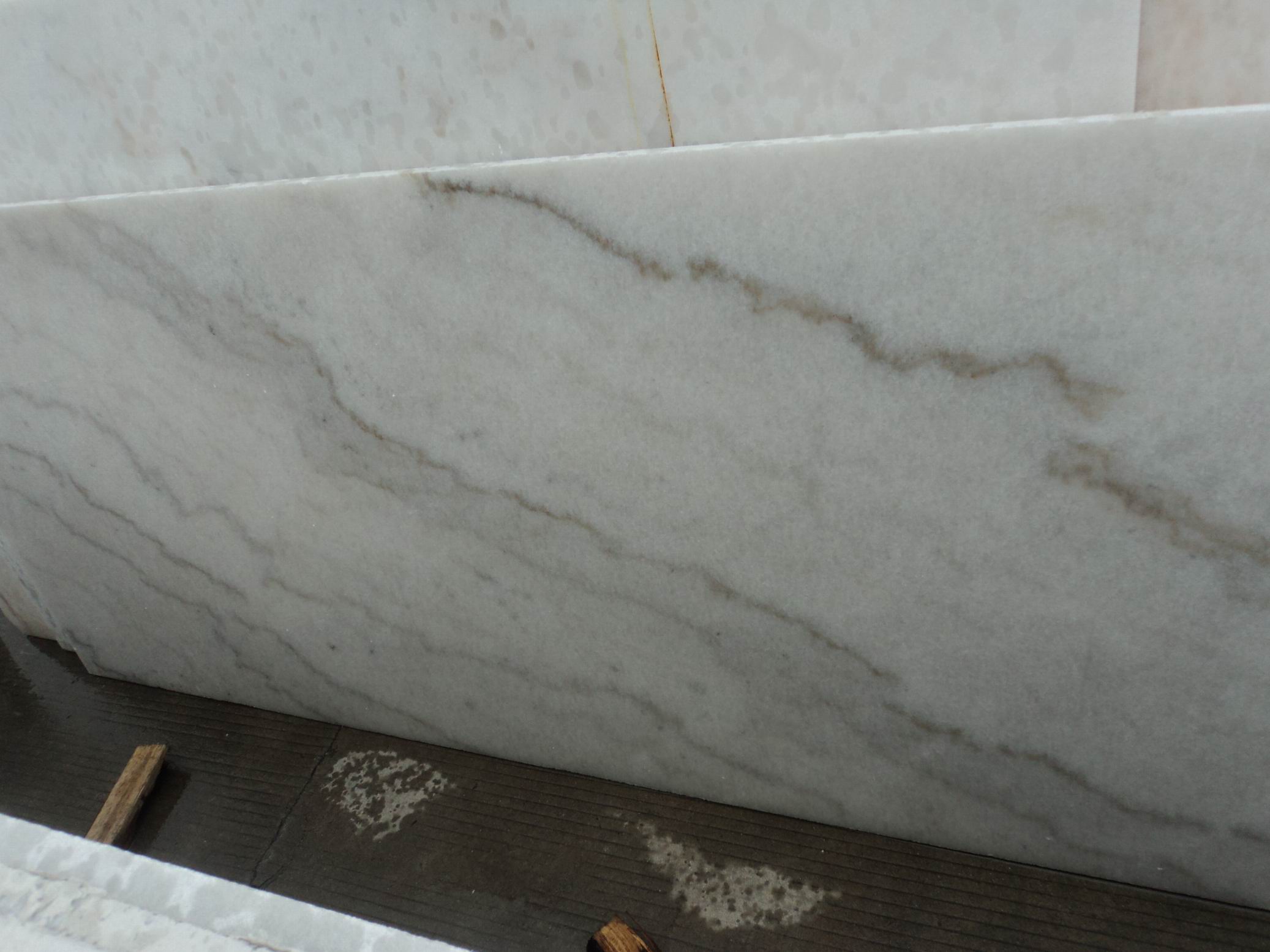 Guangxi White Marble Slab 