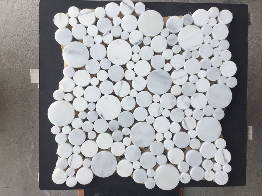 White Marble Mosaic Tiles