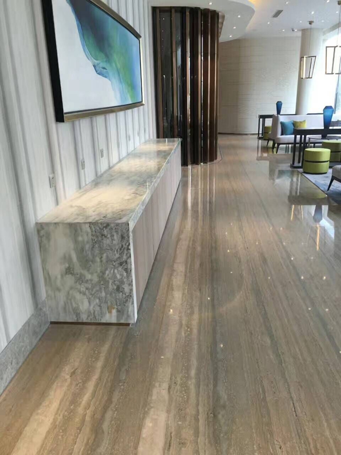 Silver Grey Travertine Tile