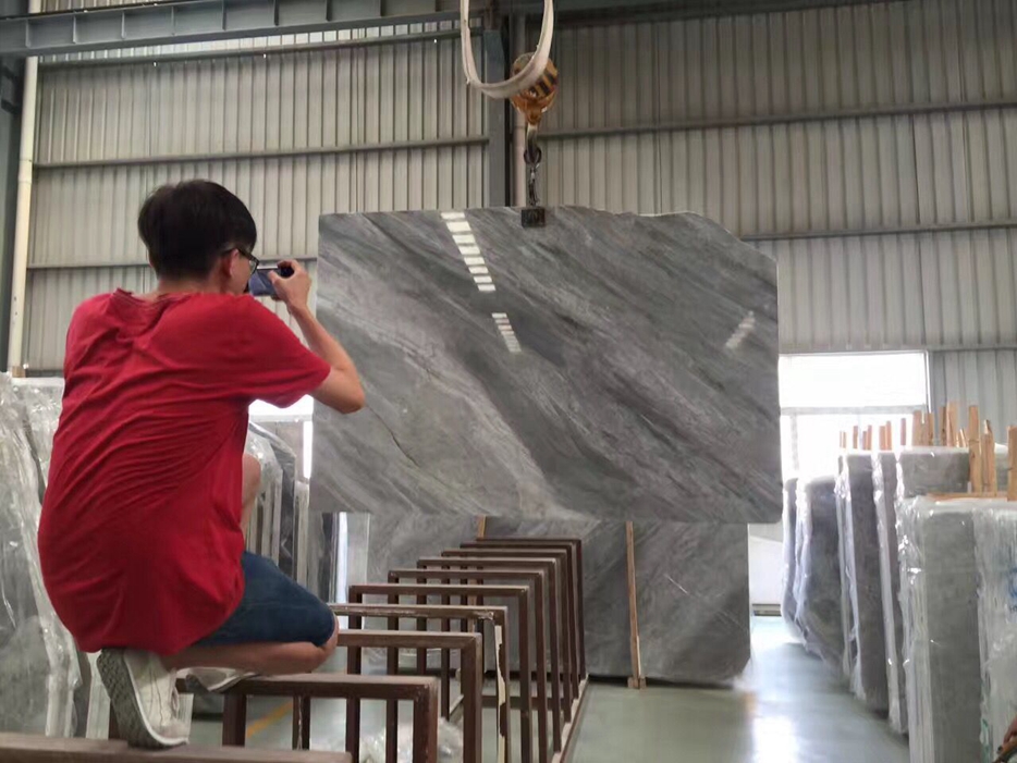 grey marble slab