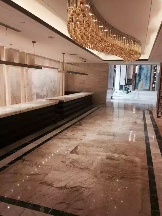 Barcelona Gold Marble Floor Tile