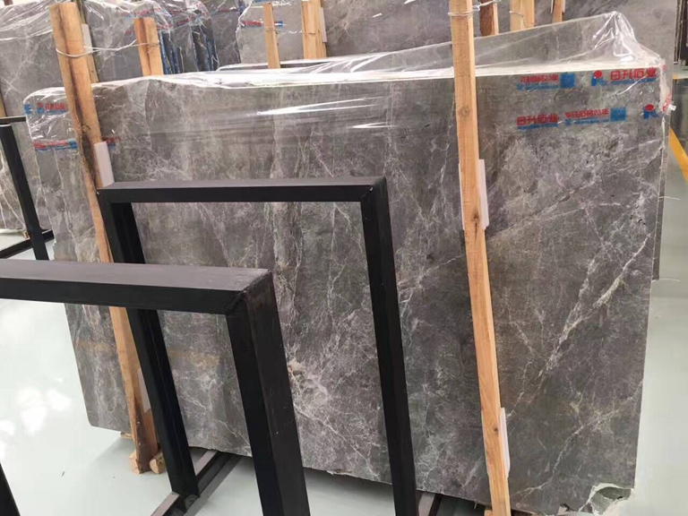 Silver Sable Marble Slab