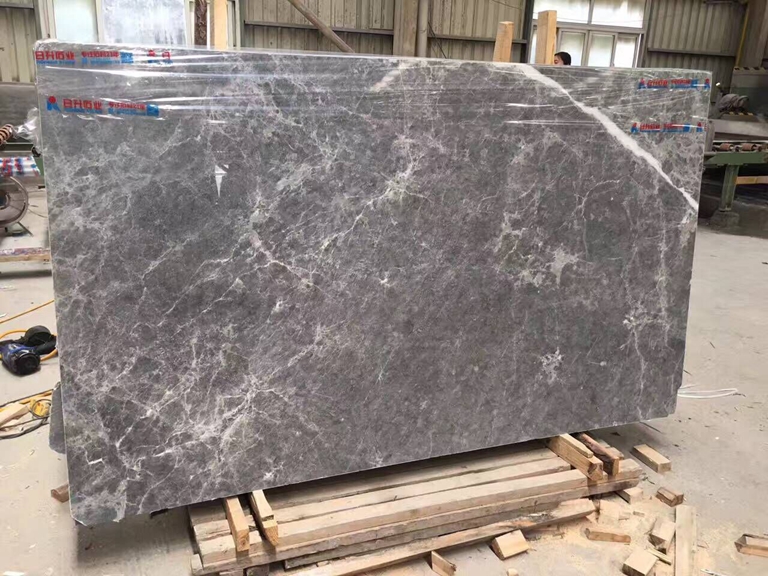 Silver Sable Marble Slab