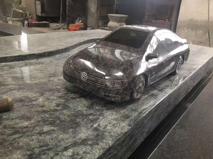 Granite Stone Car Carving
