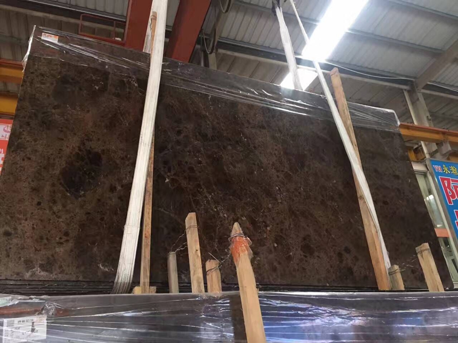 Dark Emperador Marble Slab