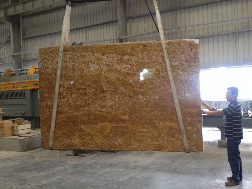 Imperial Gold Granite Slab