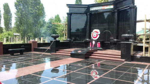 granite mausoleum