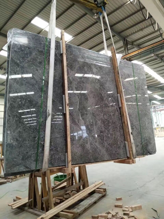 Oscar Grey Marble Slab