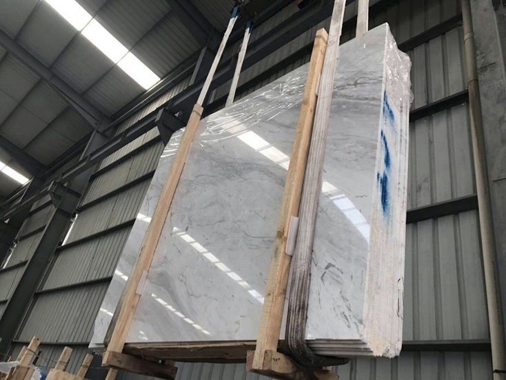 Volakas White Marble Slab