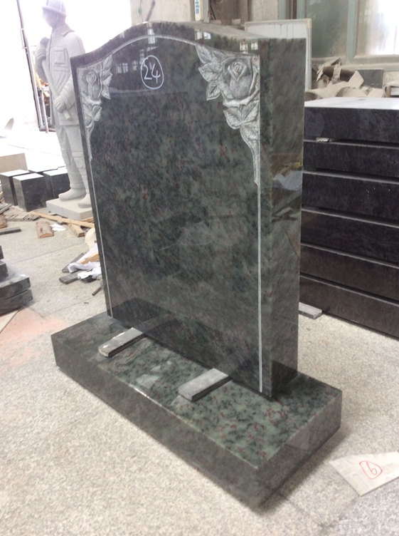 Tropical Green Granite Memorial