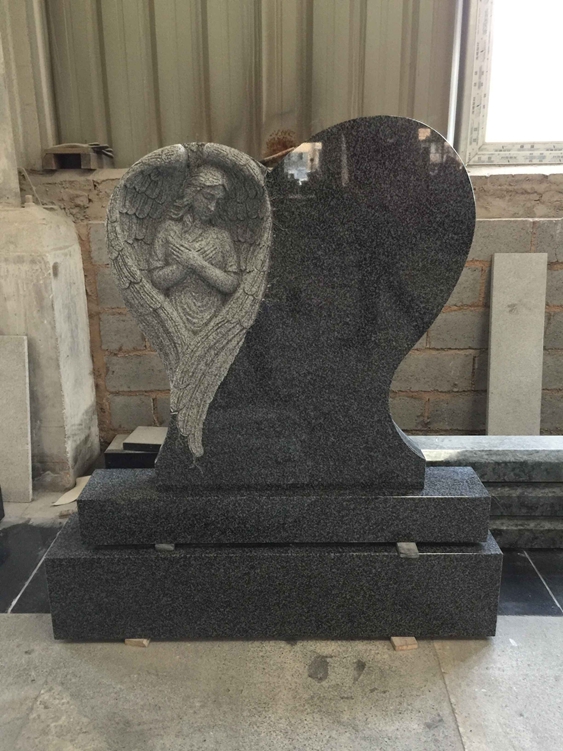 Angel Shaped Headstones