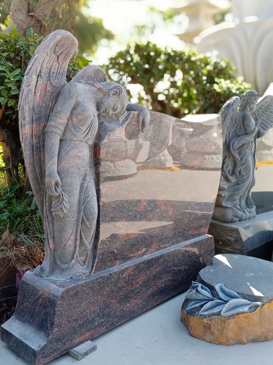 Carved Angel Monument