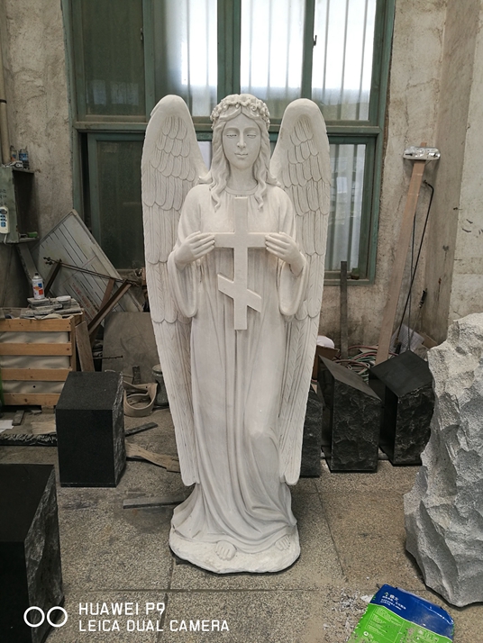 Marble White Angel Statue