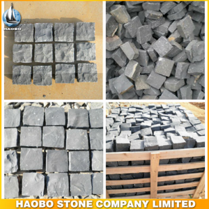 Black Basalt Cobblestone Paver