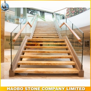 Golden Macauba Marble Stair Steps