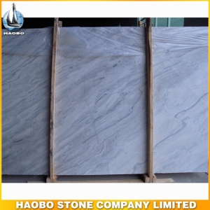 China Picasso White Marble Slab