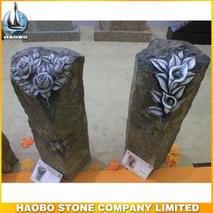 Carved Rose Basalt Monument Designs