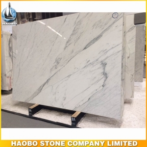 Statuario Marble Slab For Interior Wall